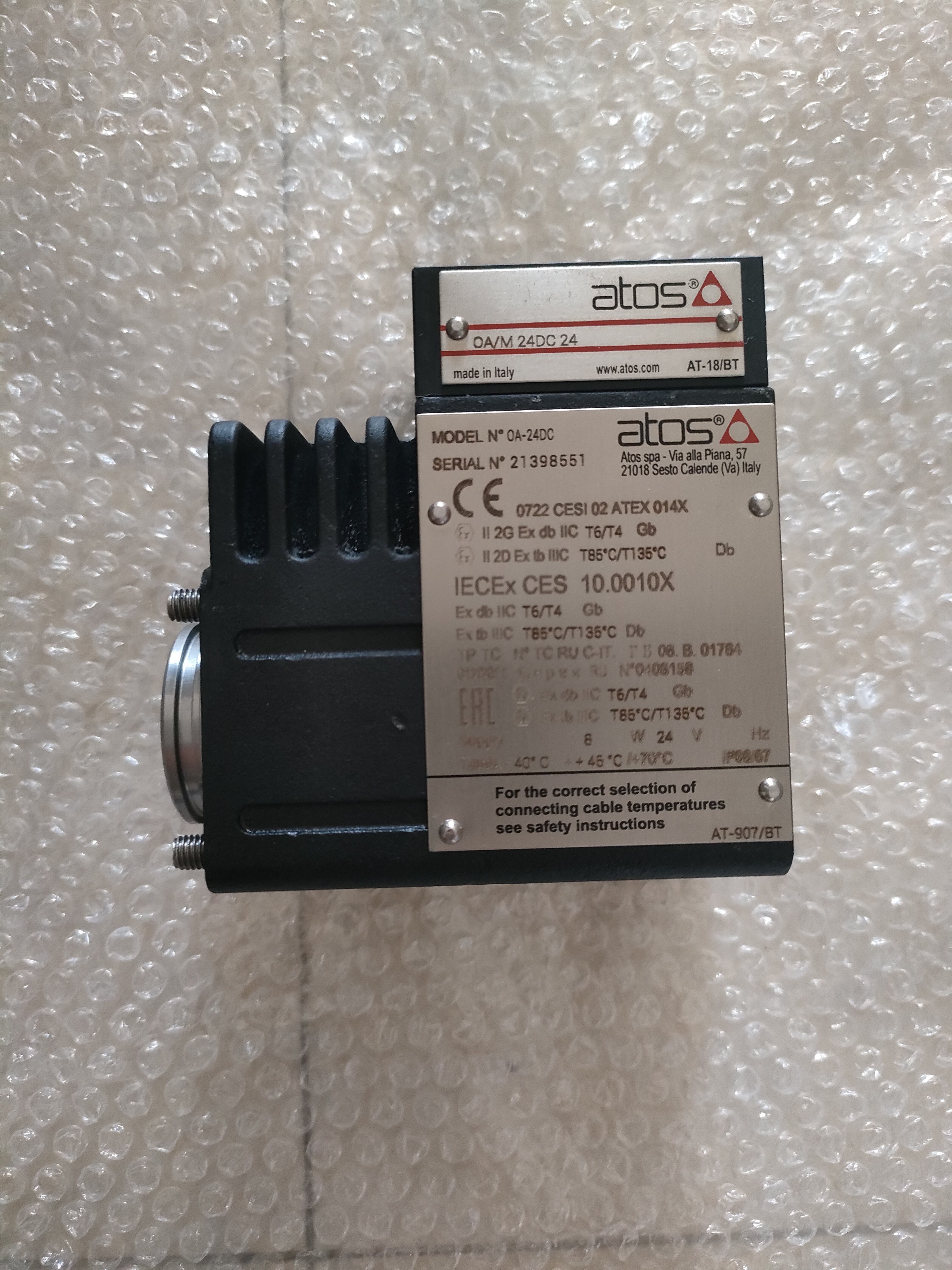 DP-2111意大利ATOS變量型軸向柱塞泵RZMO-P1E-010/50  DP-2111意大利ATOS變量型軸向柱塞泵RZMO-P1E-010/50  意大利ATOS液壓電磁閥環境溫度AGAM-10/10/210 24DC