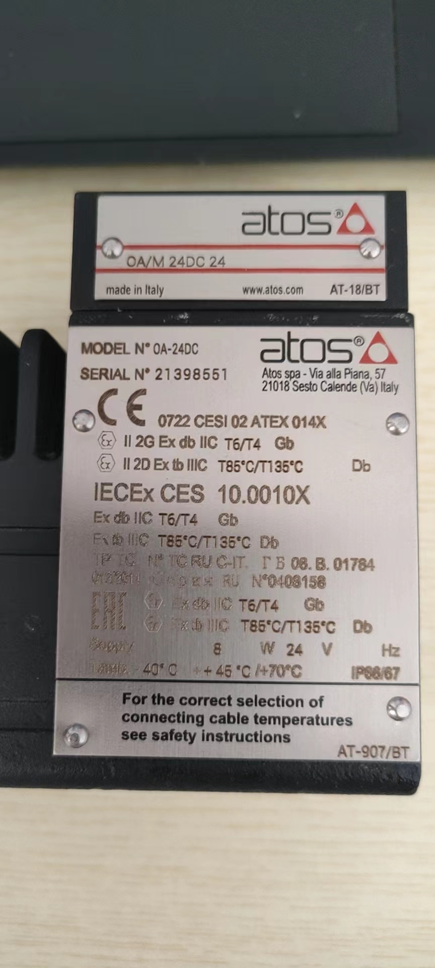 ATOS阿托斯E-BM-AS-PS-05比例閥放大器 品牌保障    航天、汽車等領域用ATOS阿托斯E-BM-AS-PS-01H/I 放大器    原裝ATUOS E-MI-AS-IR-01H阿托斯數字放大器 適用廣泛