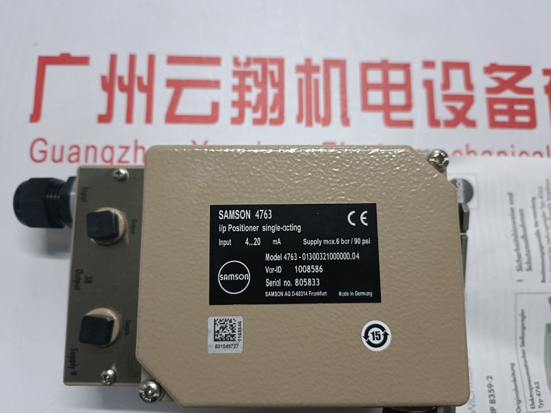 3761閥門定位器德國薩姆森SAMSON ???? 3760閥門定位器?德國薩姆森SAMSON ??????????  3730-1閥門定位器?德國薩姆森SAMSON