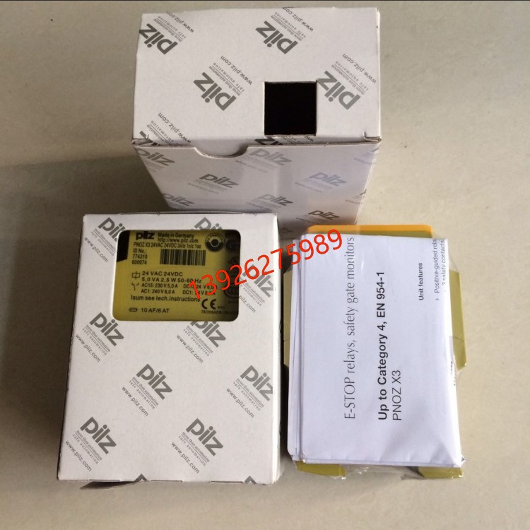 774318 PNOZ X3 230VAC 24VDC皮爾茲繼電器