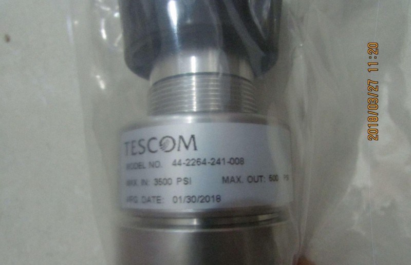 64-2600系列 3500PSIG 0-150減壓閥現貨 美國TESCOM閥門